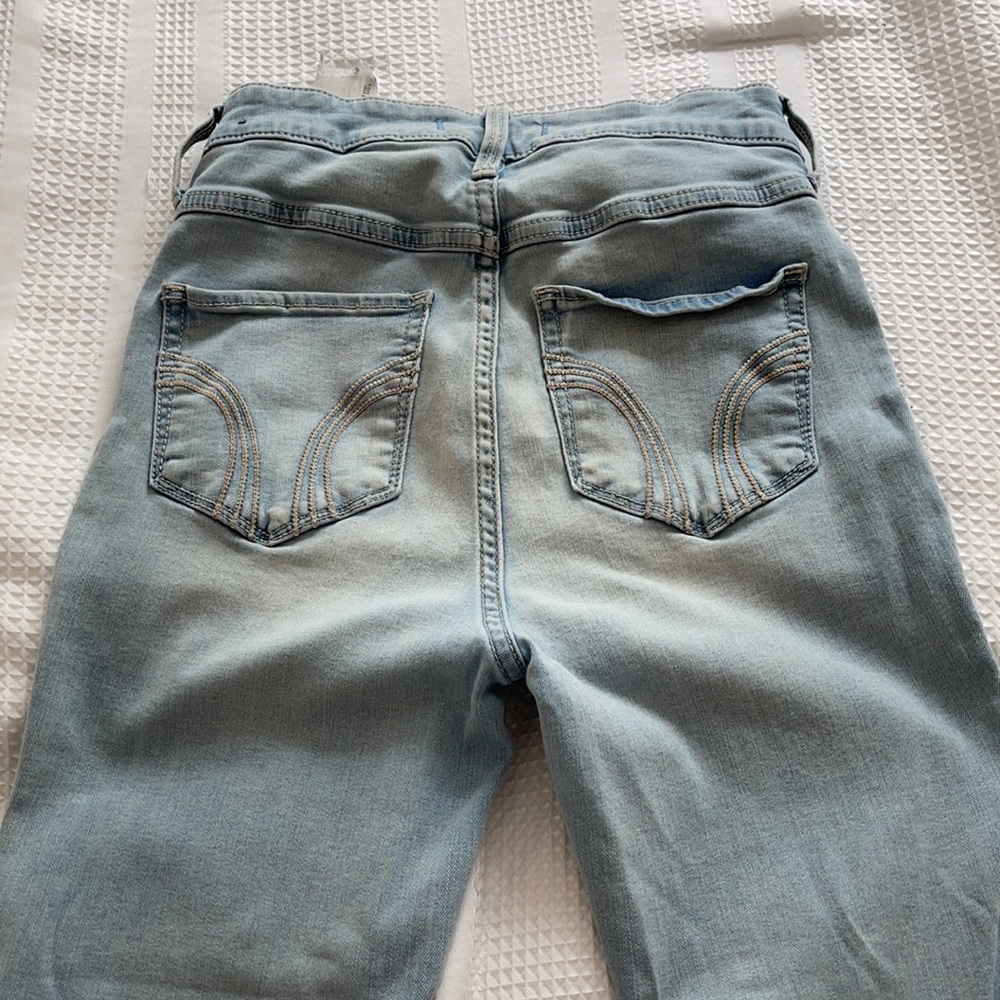 Hollister jeans W27 L29 clear baby blue - Picture 4 of 5